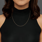Yellow Gold Mini Ball Chain Necklace - Carter's Collective Fine Jewelry