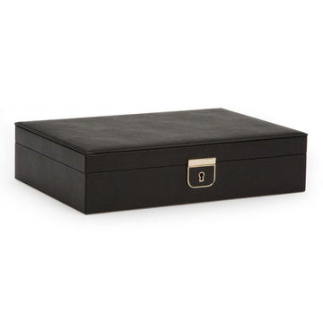 Palermo Medium Jewelry Box - Black - Carter's Collective Fine Jewelry
