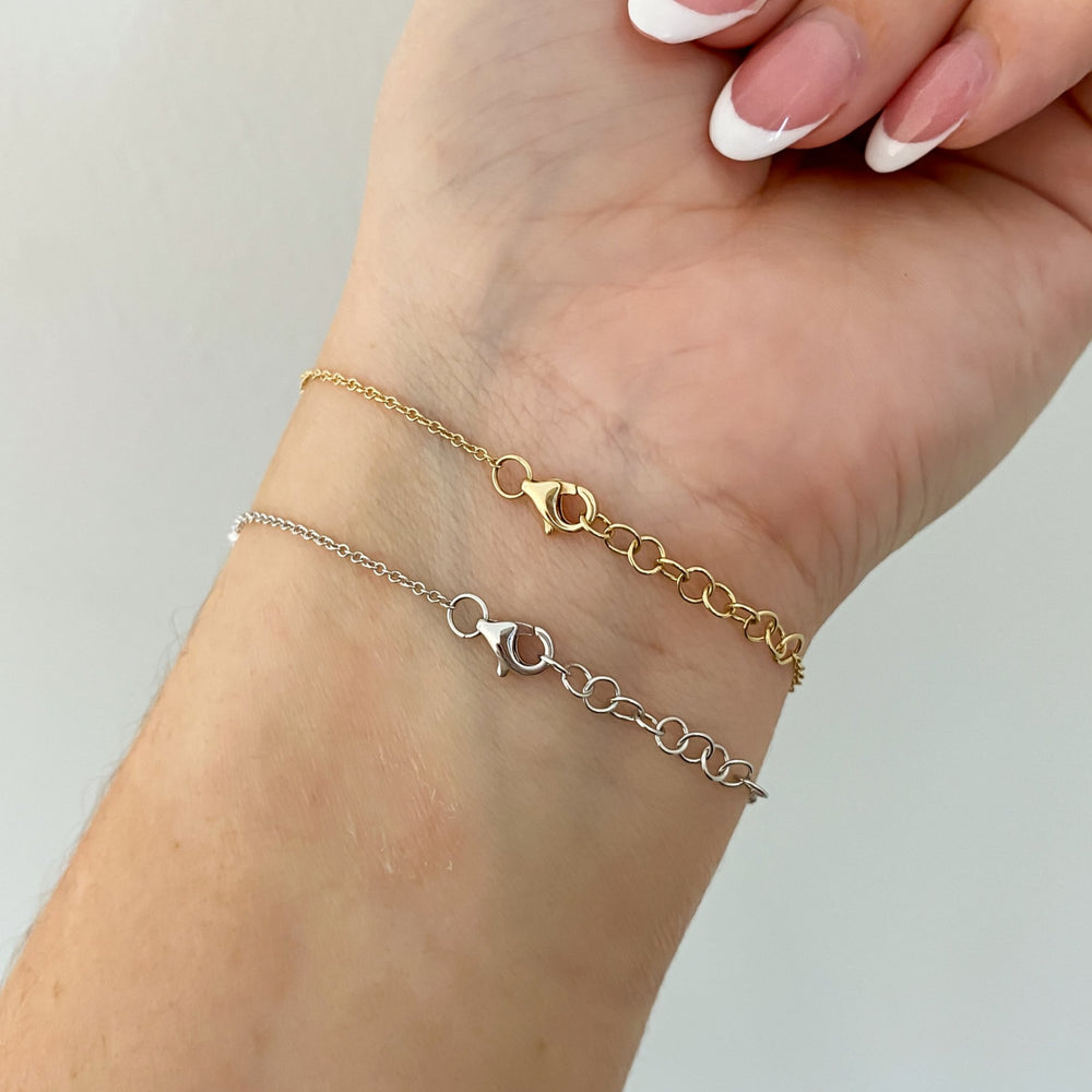 
                  
                    Crown Set Diamond Half Tennis Bracelet, 0.31 CTTW - Carter's Collective Fine Jewelry
                  
                