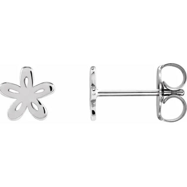 DOORBUSTER: Cutout Flower Earrings - Carter's Collective Fine Jewelry