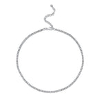 Illusion Set Diamond Tennis Necklace, 2.49 CTTW - Carter's Collective Fine Jewelry
