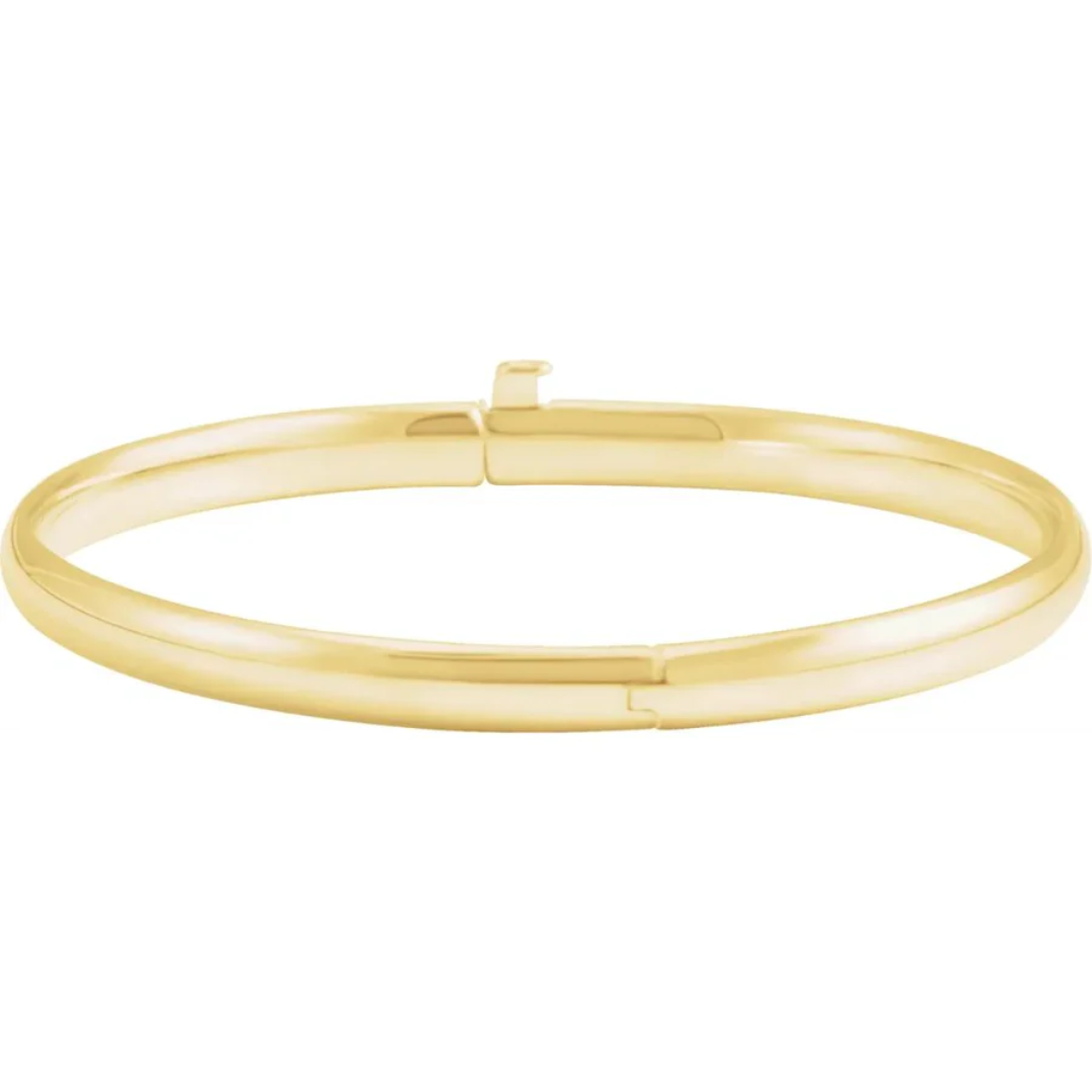 Children's 14 Karat Gold Bangle Bracelet