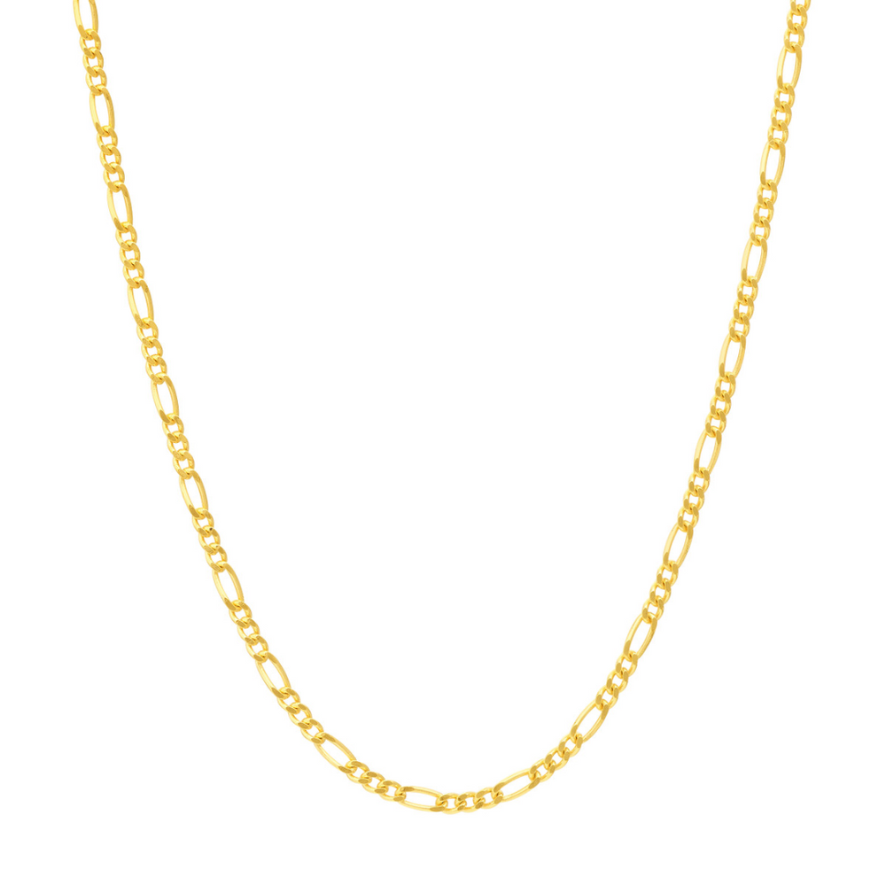 Youth Figaro Chain Necklace, 18 Inches