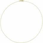 Diamond Cut Bead Chain, 22" - Carter's Collective Fine Jewelry