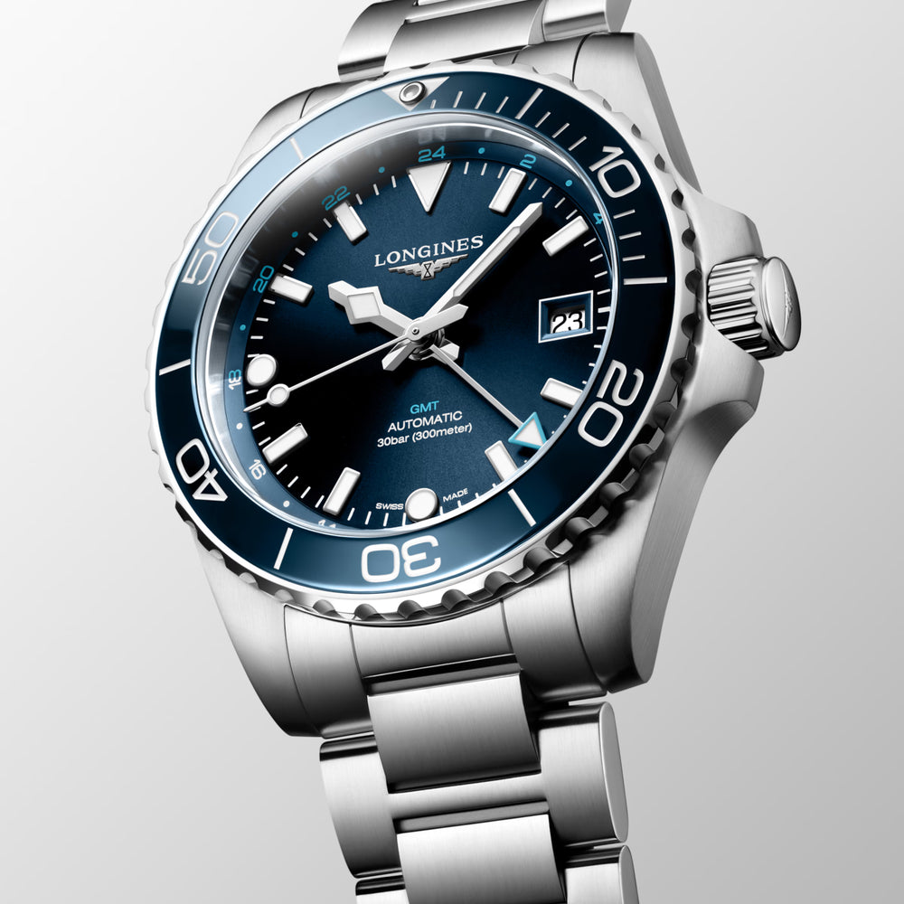 
                  
                    Longines "Hydroconquest" Watch with Sunray Blue Dial, 41mm - Carter's Collective Fine Jewelry
                  
                