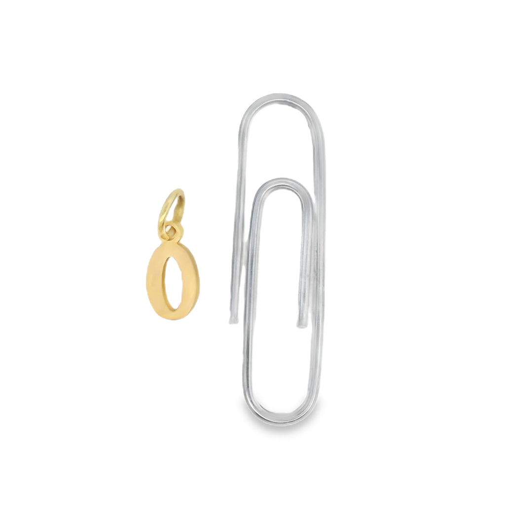 Petite Number 0 Charm - Carter's Collective Fine Jewelry