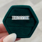 Lab Grown Emerald Cut Diamond Eternity Band, 5.64 CTTW - Last Chance - Carter's Collective Fine Jewelry
