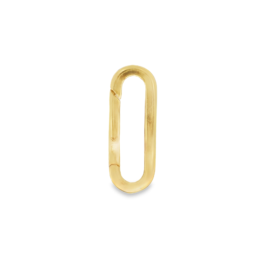 Paper Clip Enhancer Link Charm Clip - Carter's Collective Fine Jewelry