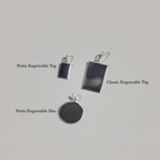 Petite Engravable Tag Charm - Carter's Collective Fine Jewelry