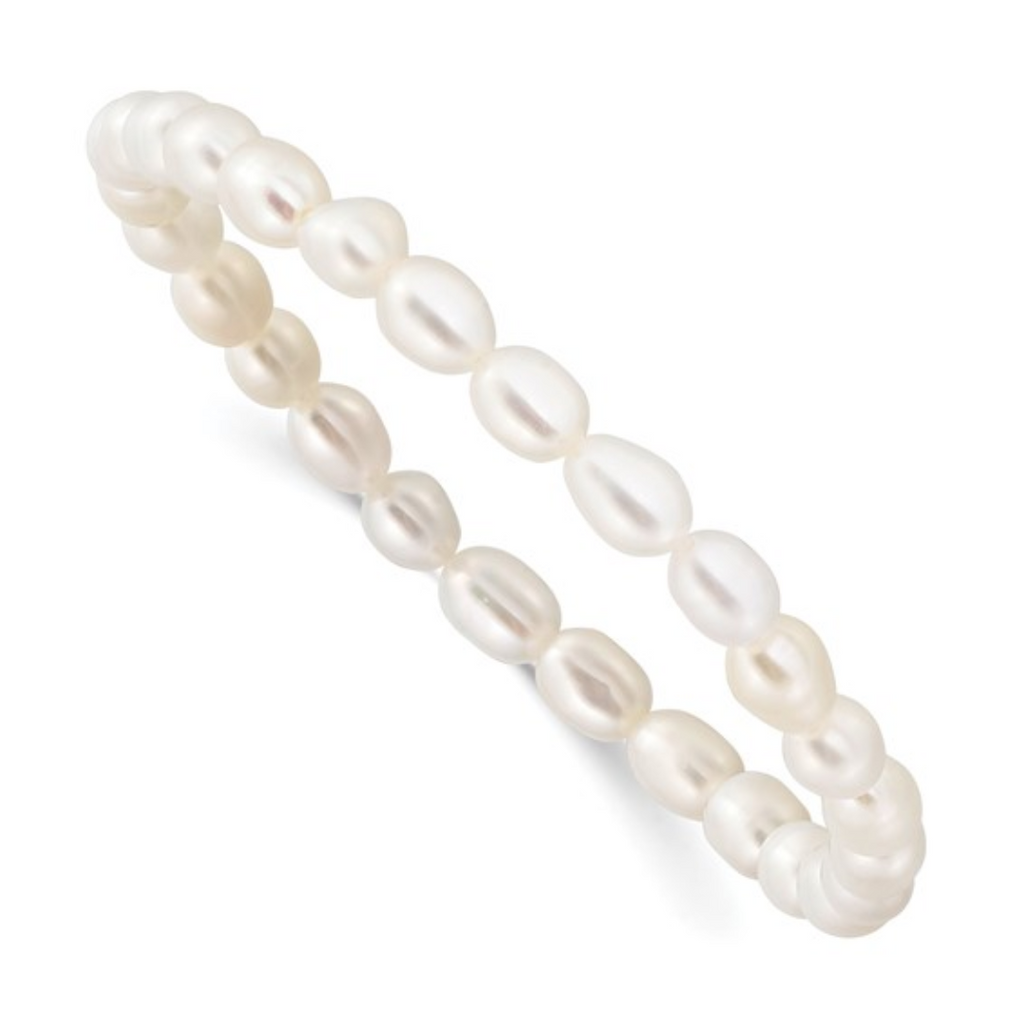 Children's Freshwater Pearl Stretch Bracelet - Carter's Collective Fine Jewelry