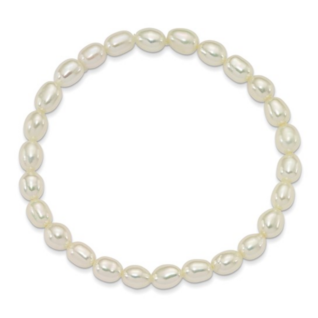 Children's Freshwater Pearl Stretch Bracelet - Carter's Collective Fine Jewelry