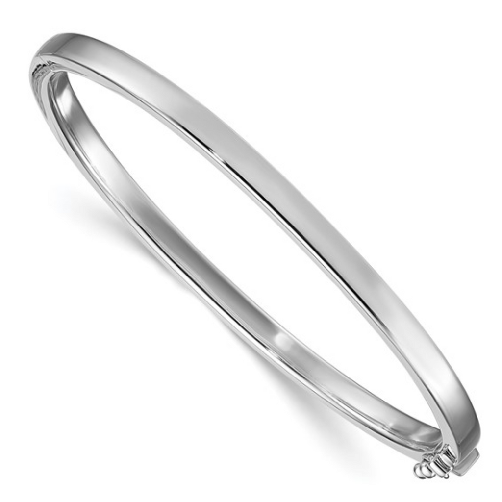 Children's Sterling Silver Hinged Bangle Bracelet - Carter's Collective Fine Jewelry