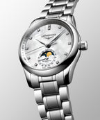 Longines Master's Collection Moonphase Watch - Stainless Steel, 34mm - Carter's Collective Fine Jewelry