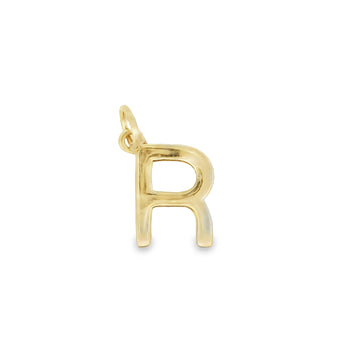 Block Letter R Charm - Carter's Collective Fine Jewelry