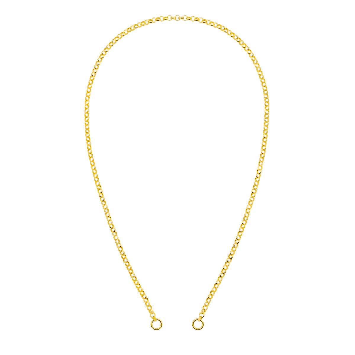 Rolo Split Chain Necklace, 20 Inches - Carter's Collective Fine Jewelry