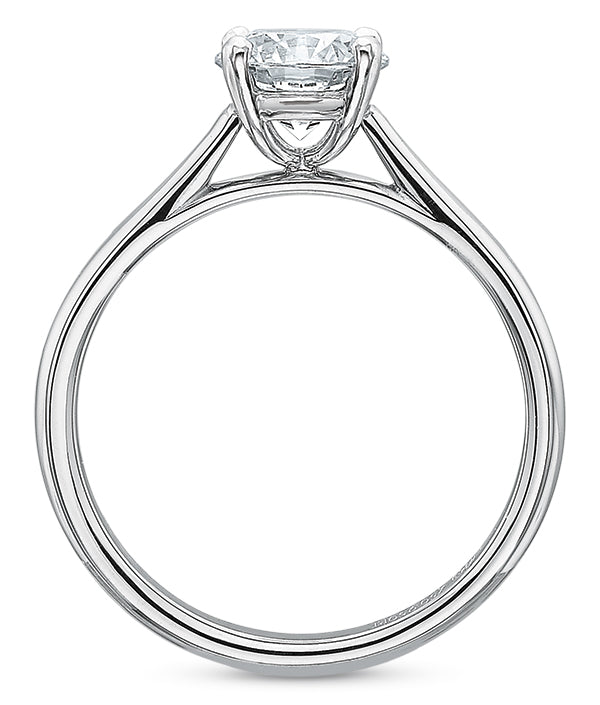 
                  
                    Classic 4 Prong Solitaire Semi Mount Engagement Ring (DOES NOT INCLUDE CENTER STONE)
                  
                