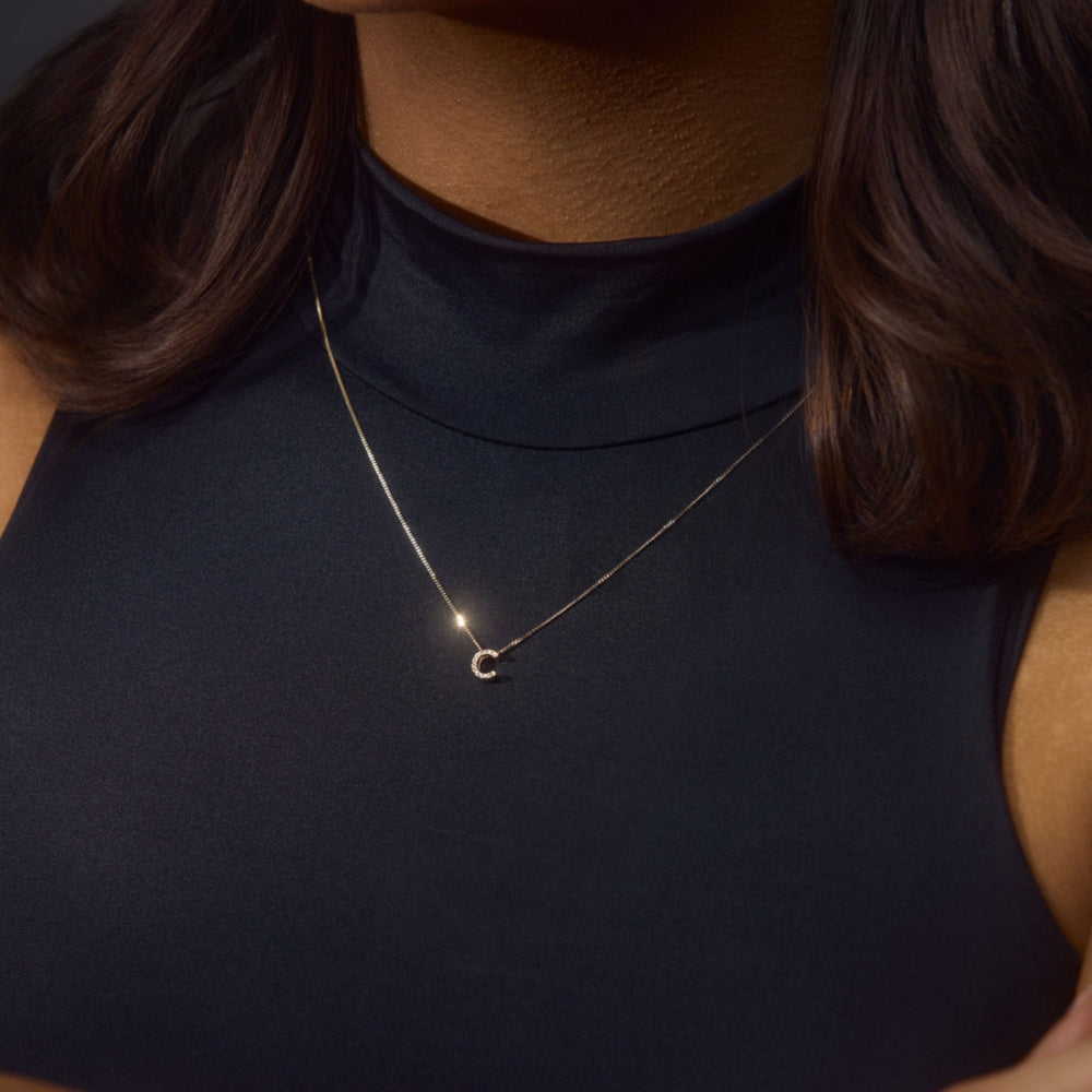 
                  
                    Diamond Initial Slider Charm, 0.04cttw - Carter's Collective Fine Jewelry
                  
                