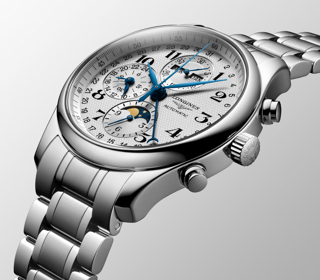 Longines Master Collection "Chronograph Moonphase" Watch, 42mm - Carter's Collective Fine Jewelry