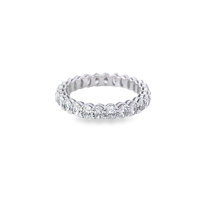 Oval Diamond Eternity Band, 2.45 CTTW