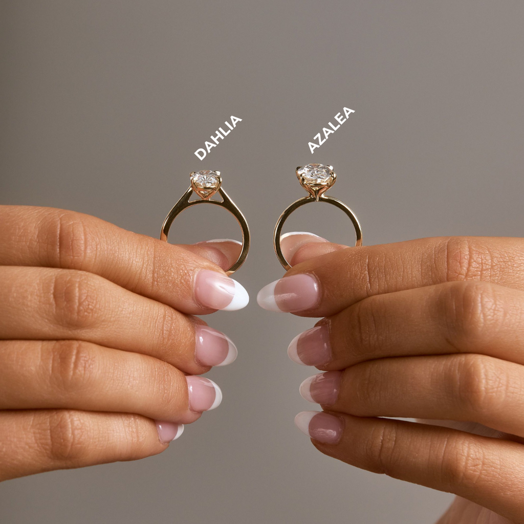 Azalea Customizable Lab Grown Diamond Engagement Ring - Carter's Collective Fine Jewelry