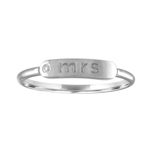 The Twiggy "Mrs" ID Ring