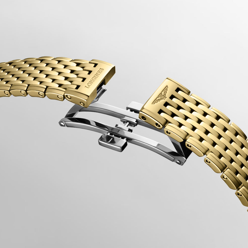 
                  
                    Longines "La Grande Classiqu de Longines" Watch with Yellow PVD Coating & Yellow Dial, 29mm - Carter's Collective Fine Jewelry
                  
                