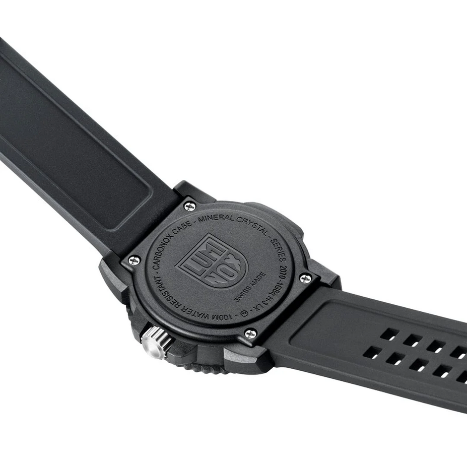 Luminox Lite Collection Sea Lion Grey & Black Watch with Rubber Strap - Carter's Collective Fine Jewelry