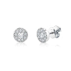 Diamond Cluster Studs - Carter's Collective Fine Jewelry