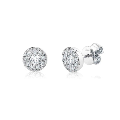 Diamond Cluster Studs - Carter's Collective Fine Jewelry
