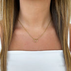 Paper Clip Chain with Ring Pendant - Carter's Collective Fine Jewelry