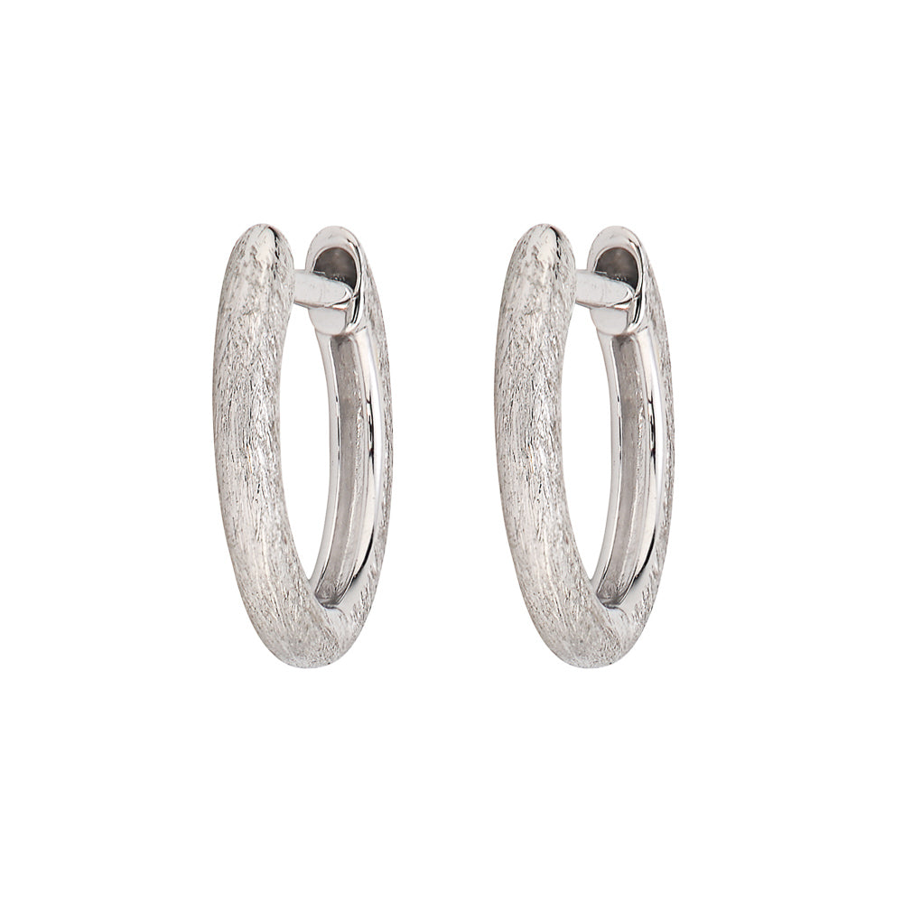 Jude Frances Plain Delicate Huggie Hoop (Pair) - Last Chance - Carter's Collective Fine Jewelry