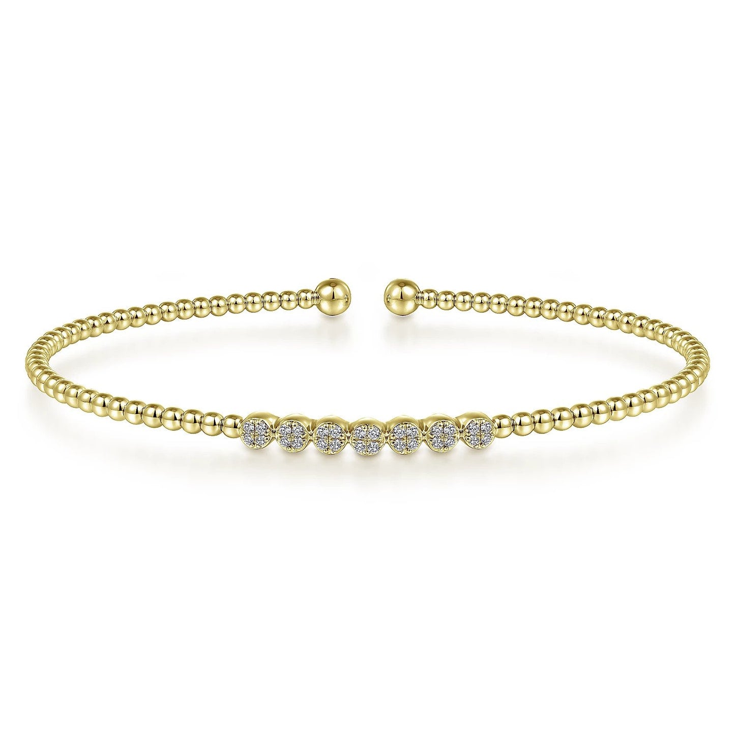 Mosaic Diamond Station Bujukan Bangle Bracelet