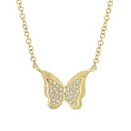Diamond Butterfly Necklace - Carter's Collective Fine Jewelry