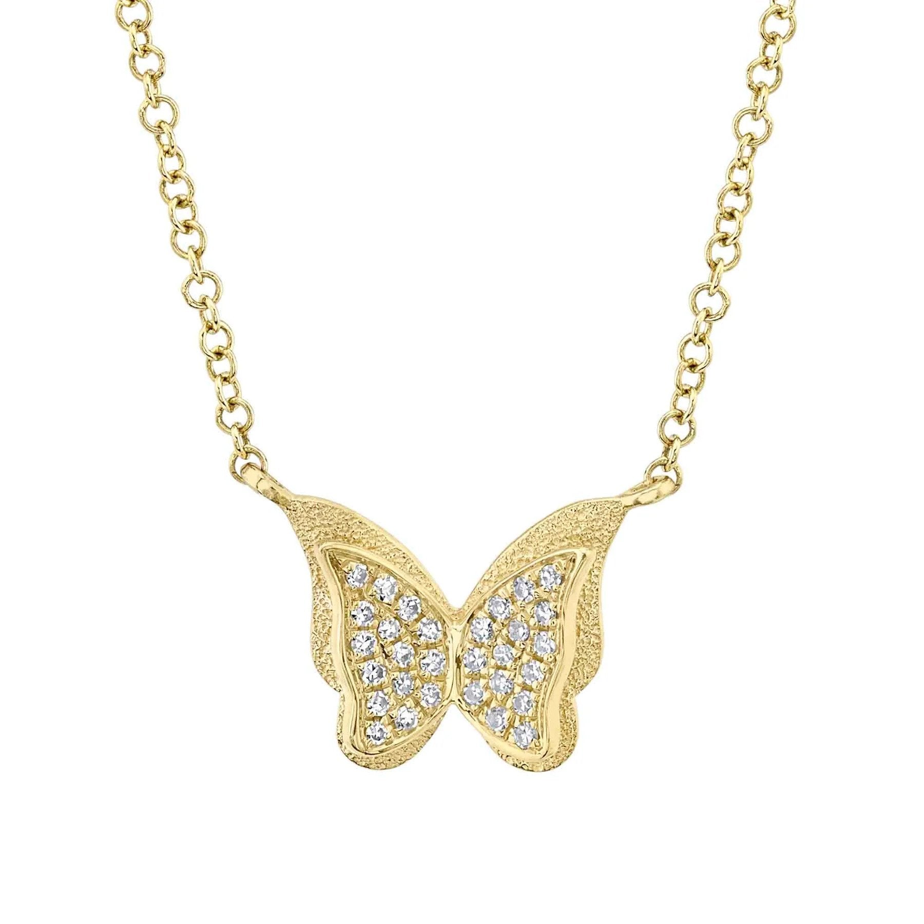 Diamond Butterfly Necklace - Carter's Collective Fine Jewelry