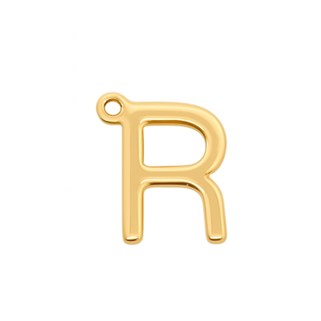 R Initial Charm - Carter's Collective Fine Jewelry