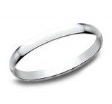 White Gold Traditional Plain Band