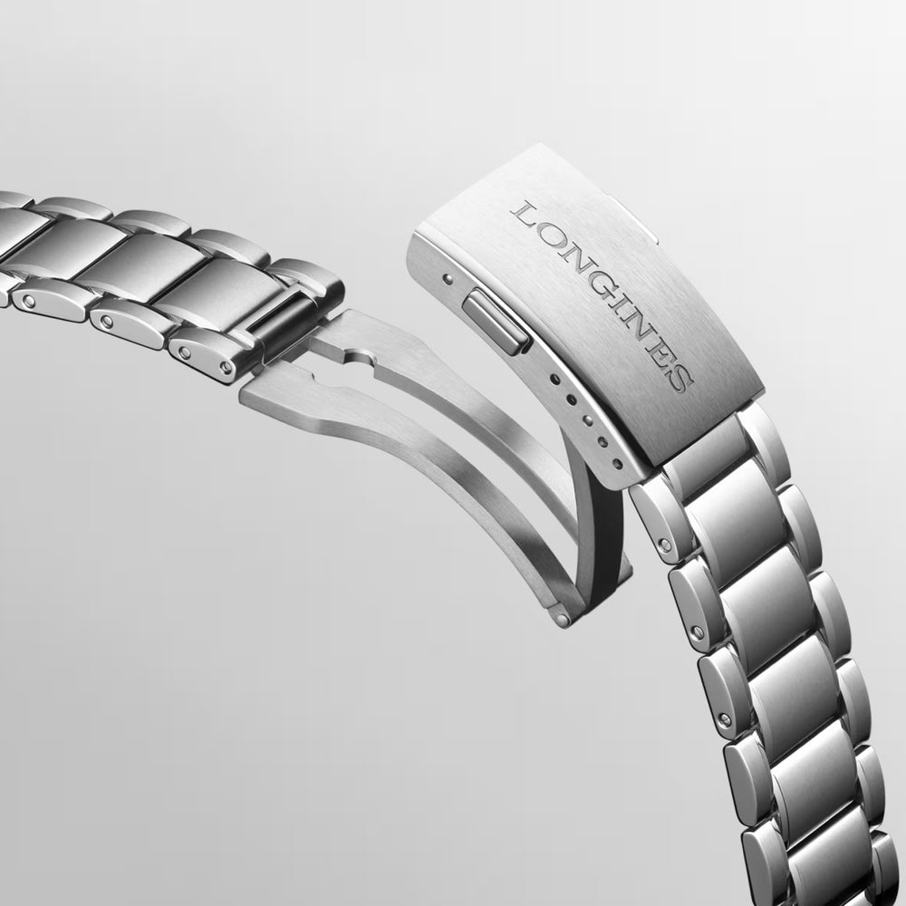 
                  
                    Longines "Spirit Zulu Time" Watch with Blue Ceramic Dial & Anthracite Dial, 39mm - Carter's Collective Fine Jewelry
                  
                