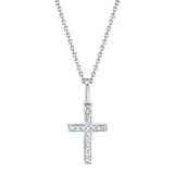Amelia Diamond Cross Necklace