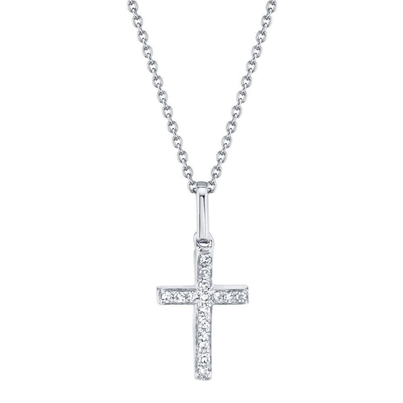 Amelia Diamond Cross Necklace
