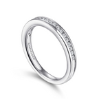 Channel Set Diamond Stackable Ring Wedding Band - Carter's Collective Fine Jewelry