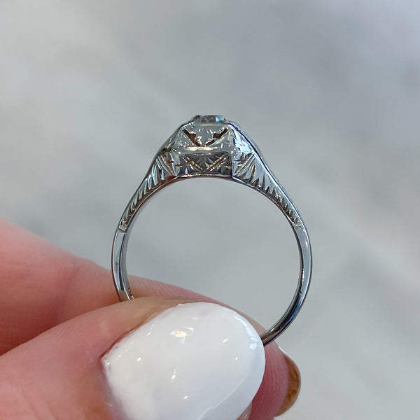 Antique Diamond Engagement Ring (SOLD AS IS)