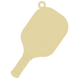 Gold Pickleball Paddle Charm