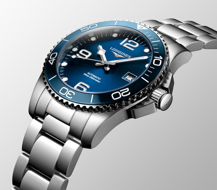 
                  
                    Longines "Hydroconquest" Diver's Watch with Sunray Blue Dial, 41mm - Carter's Collective Fine Jewelry
                  
                
