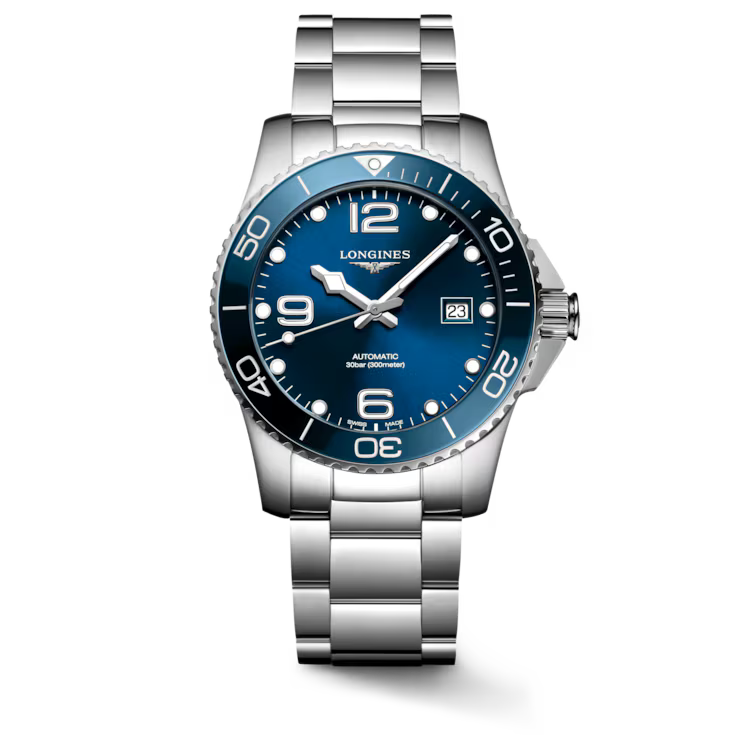 
                  
                    Longines "Hydroconquest" Diver's Watch with Sunray Blue Dial, 41mm - Carter's Collective Fine Jewelry
                  
                