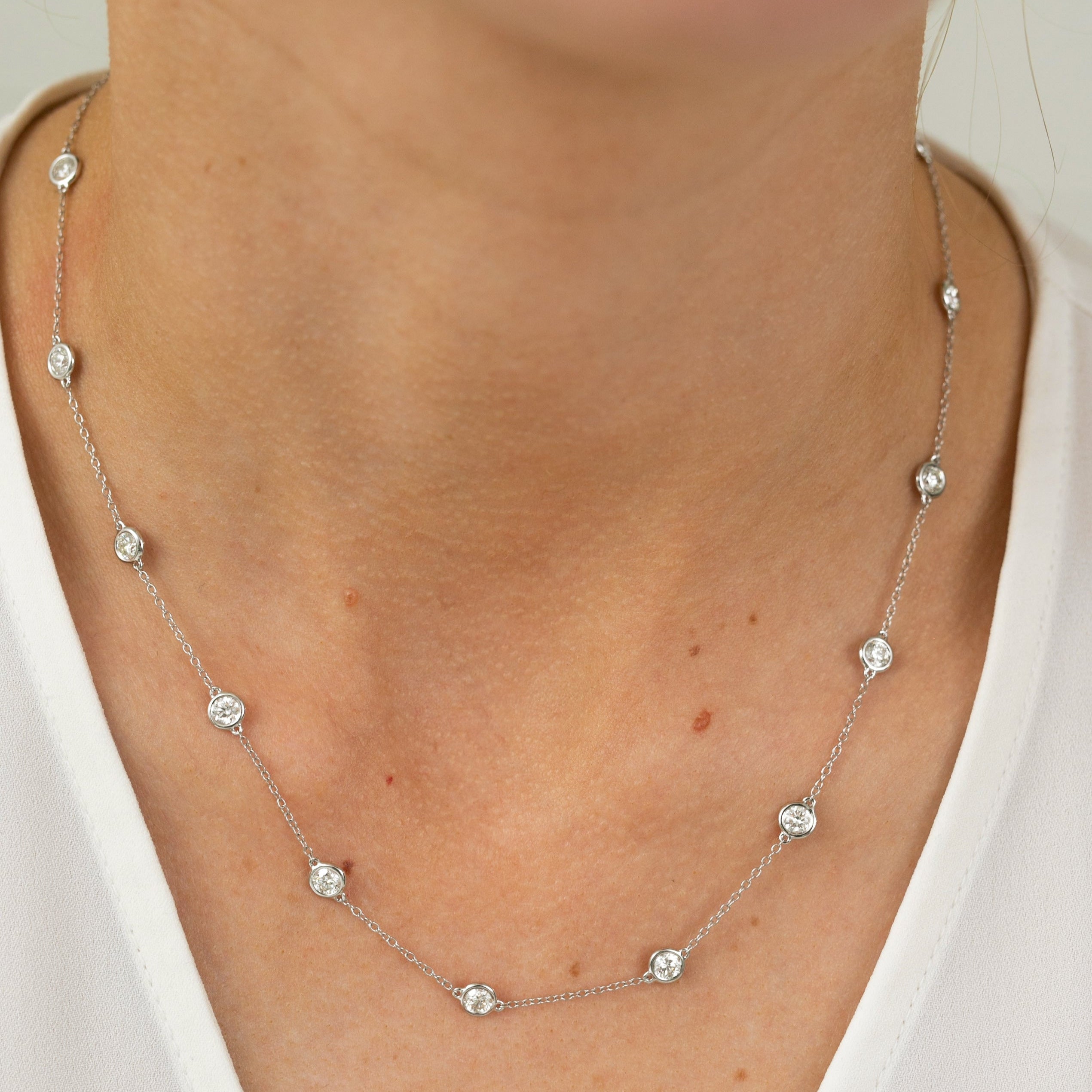 Diamond by the Yard Necklace